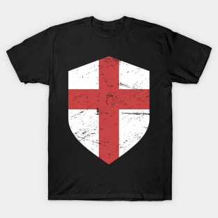 Crusader Shield And Cross | Renaissance Festival Design T-Shirt